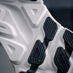 HOKA "White/Green" Low-Top Mesh Lifestyle Sneakers