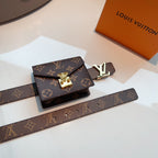Lv Metis Belt Bag 30 Lv Buckle Brown Monogram