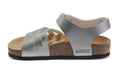 Birkenstock Salinas Sandal Silver Textured