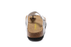 BIRKENSTOCK Gizeh Silver Birkoflor Thongs