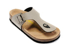 Birkenstock Gizeh Stone Beige Birko-Flor Sandals