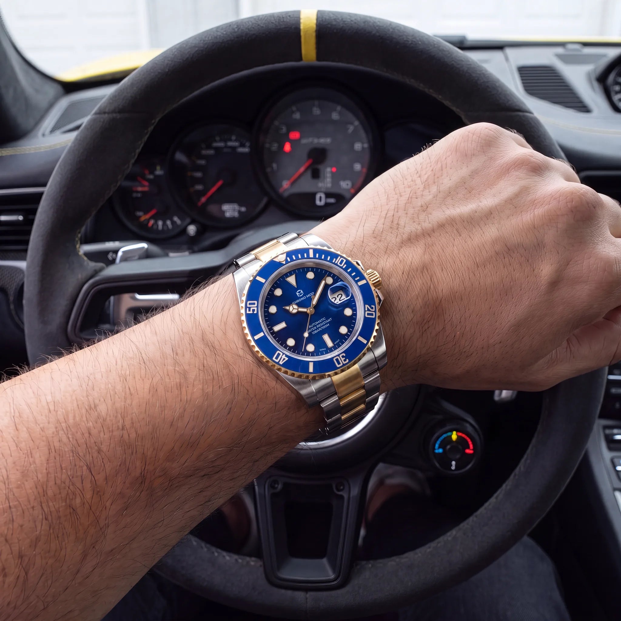 DeptMaster – Blue Rolesor Gold Diver