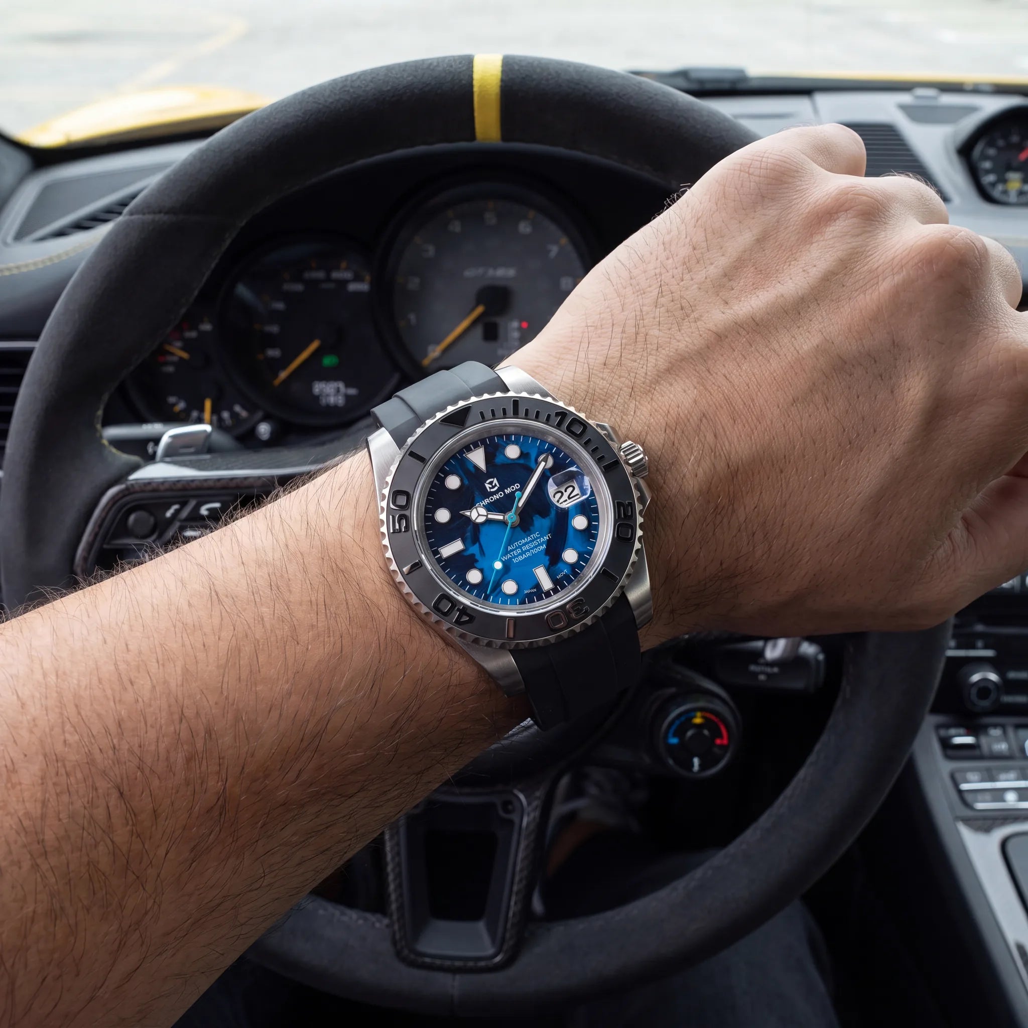 DeptMaster – Titanium Blue Diver