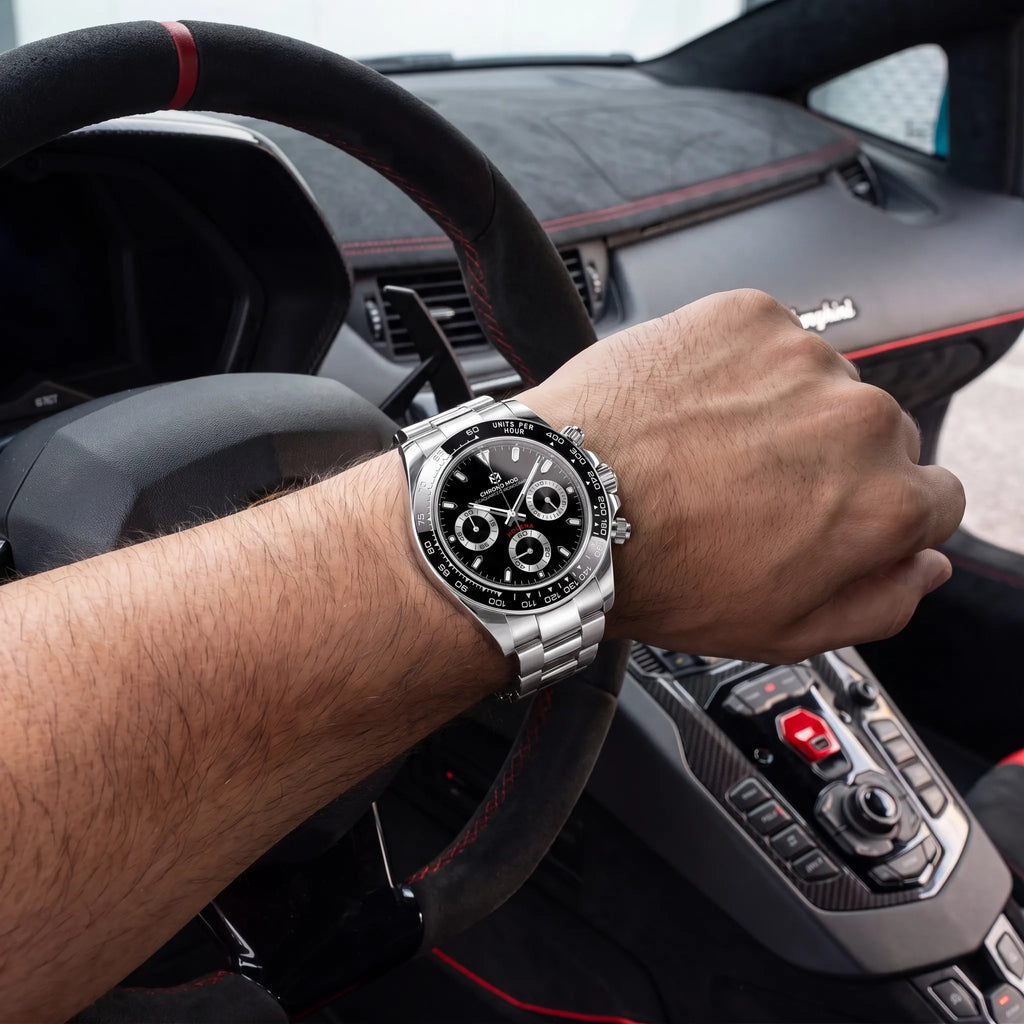 Modena – Black Chronograph