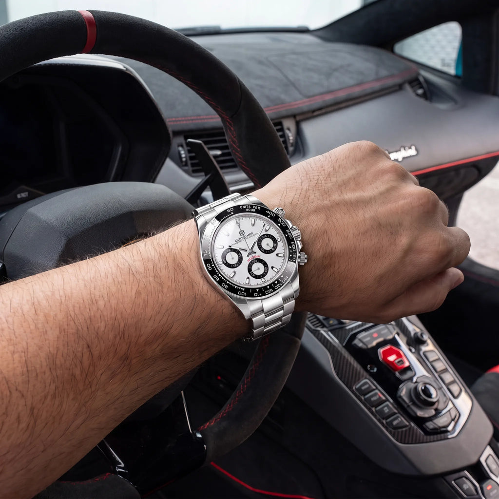 Modena – Black Panda Chronograph