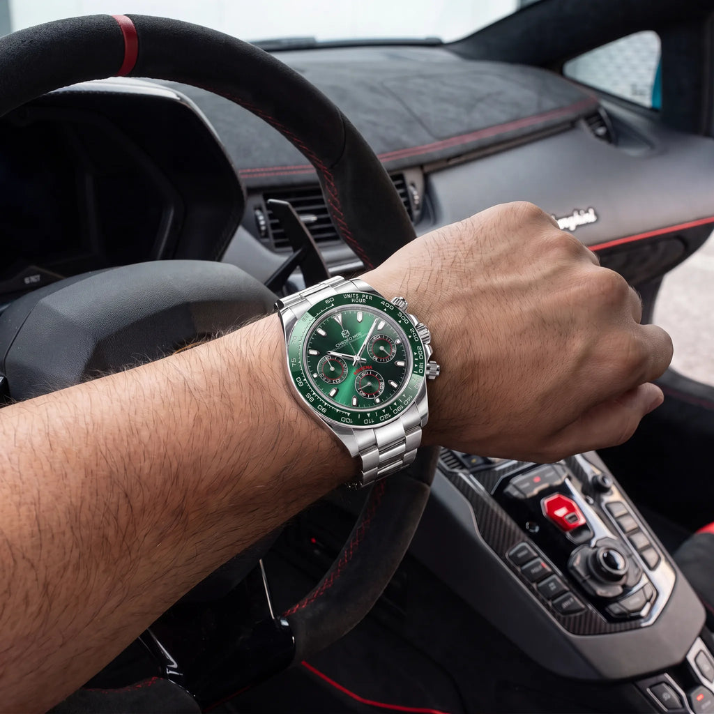 Modena – Emerald Green Chronograph