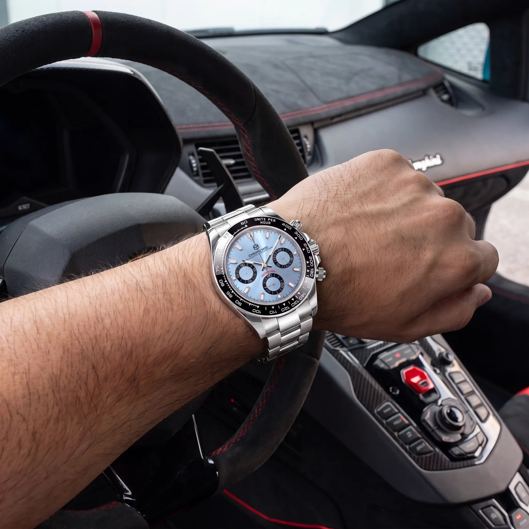 Modena – Ice Blue Chronograph
