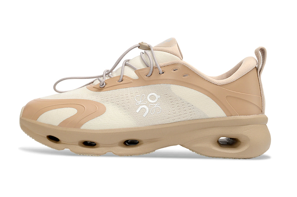 On x LOEWE Cloudsolo Dark Sand/Cream