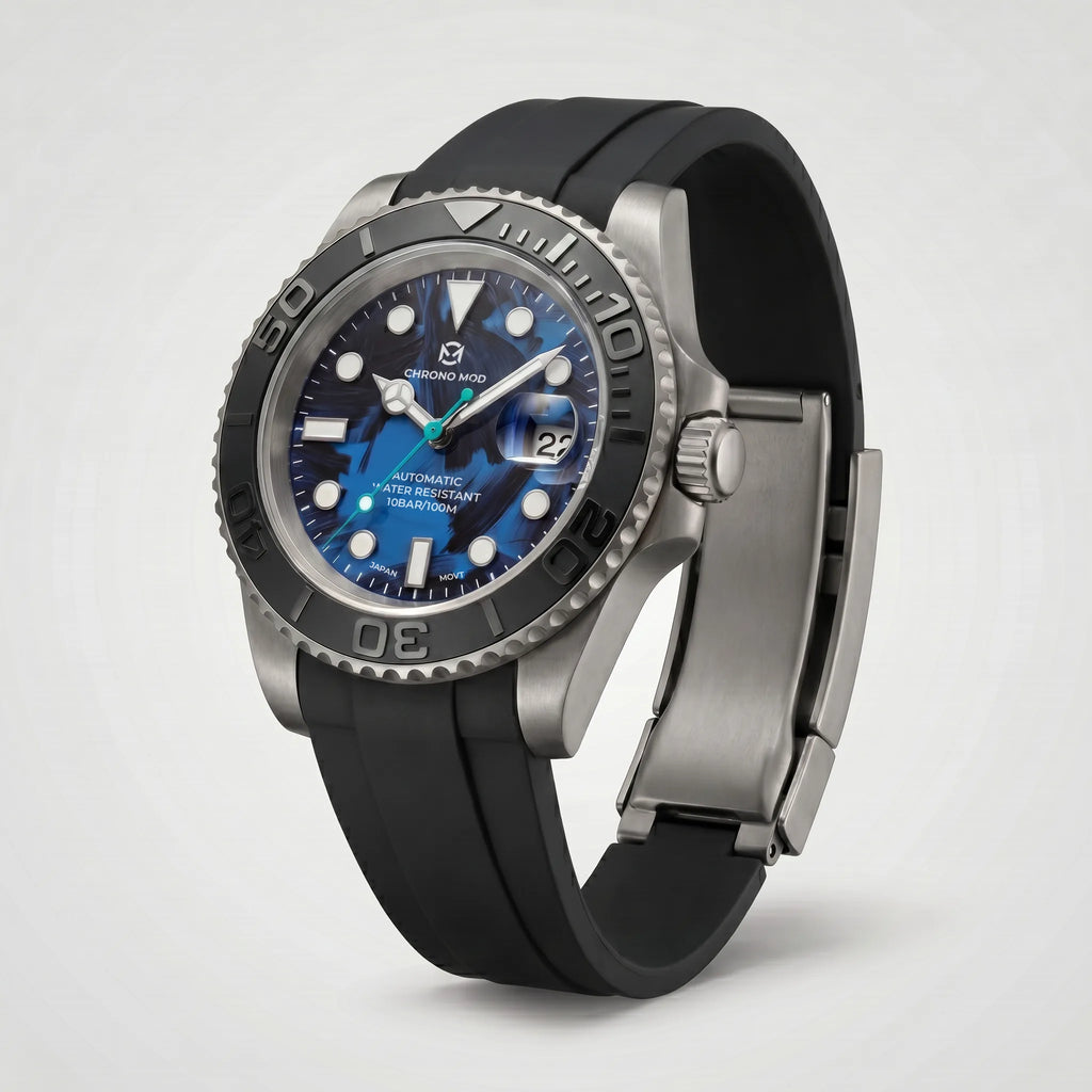 DeptMaster – Titanium Blue Diver