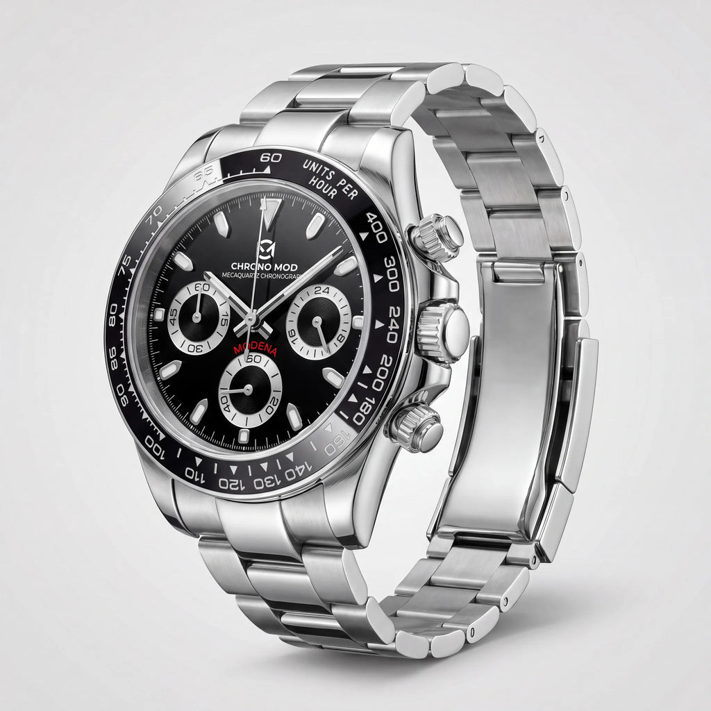 Modena – Black Chronograph