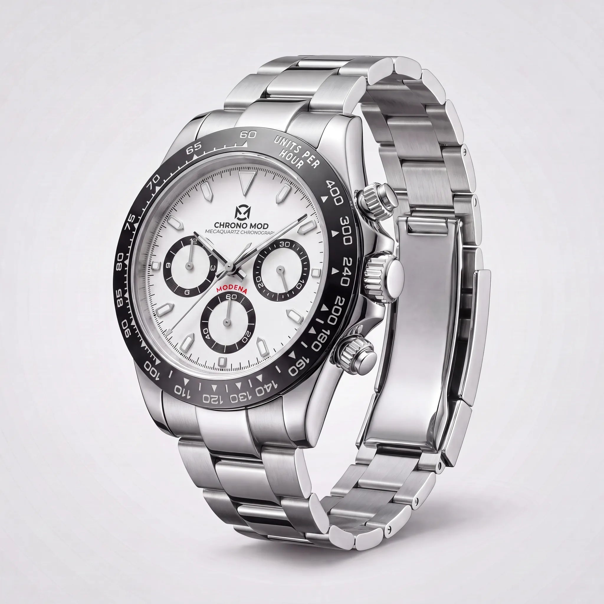 Modena – Black Panda Chronograph