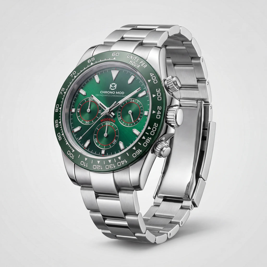 Modena – Emerald Green Chronograph