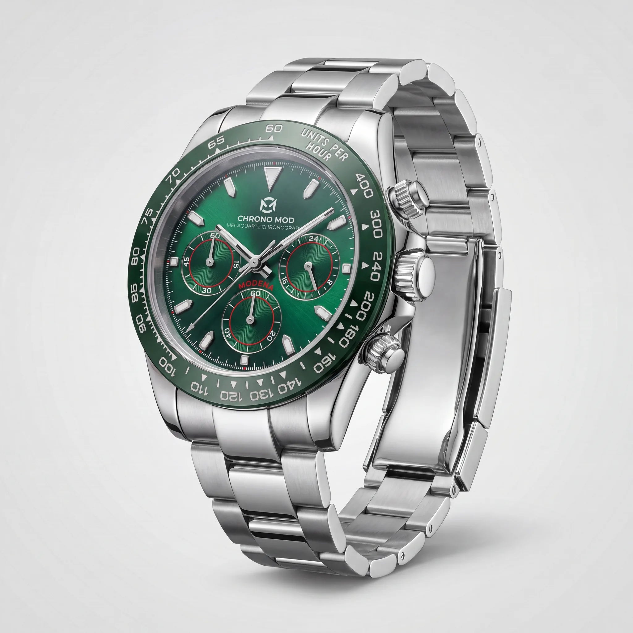 Modena – Emerald Green Chronograph