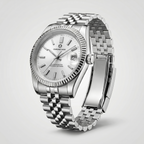 Classic Date – White Sunburst Dial