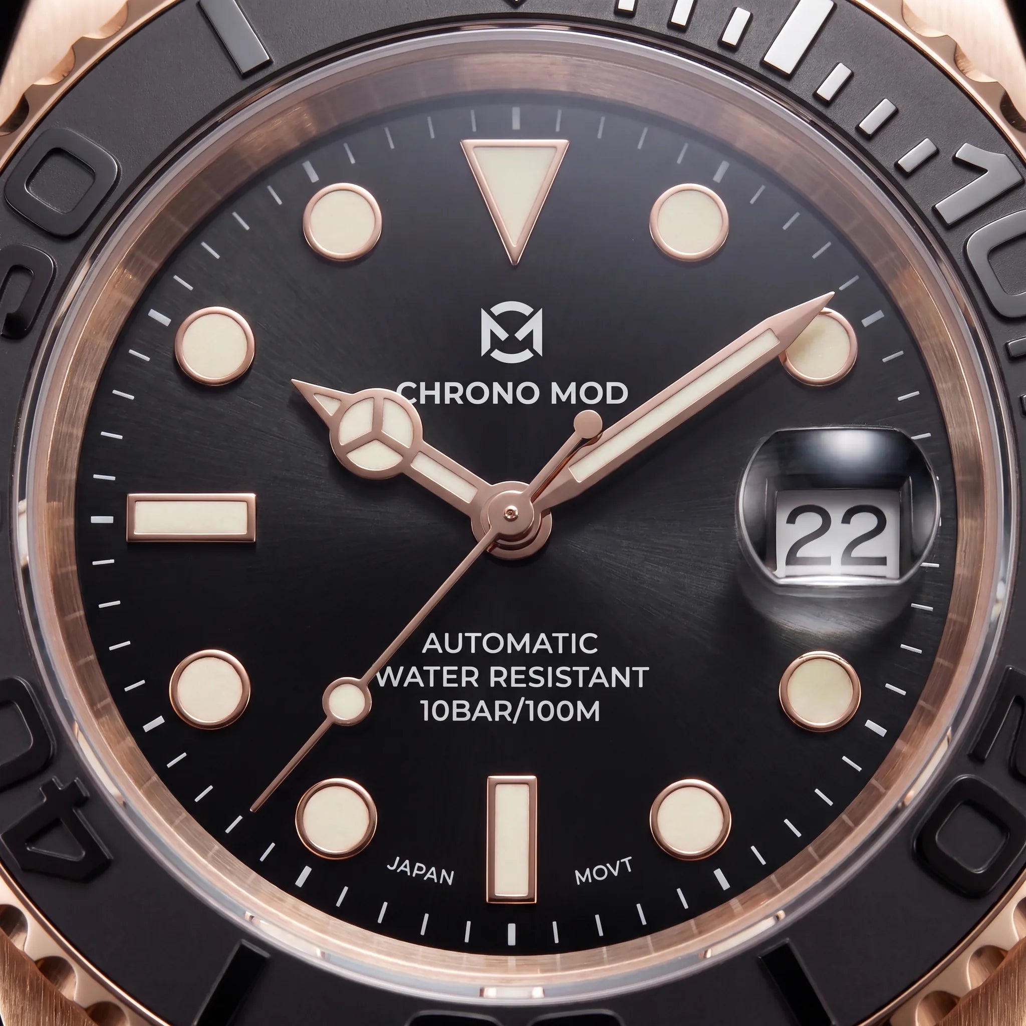 Deptmaster – Rose Gold Black