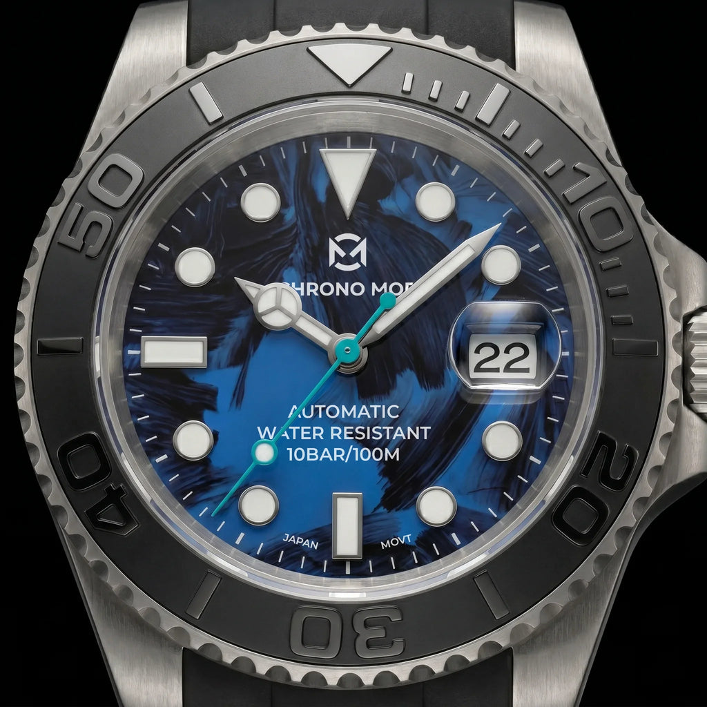 DeptMaster – Titanium Blue Diver