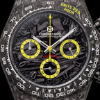 Modena – Carbon Yellow Chronograph