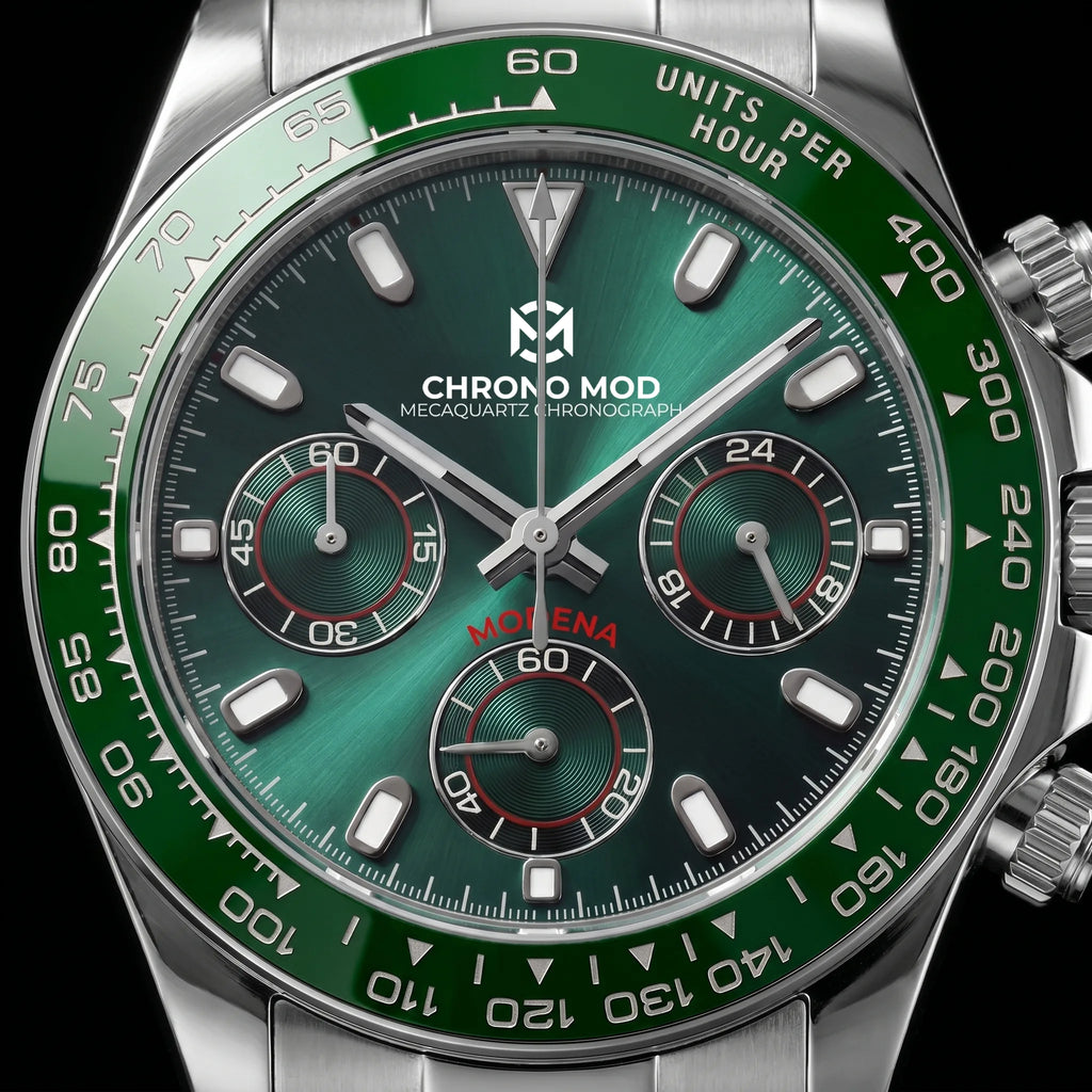 Modena – Emerald Green Chronograph
