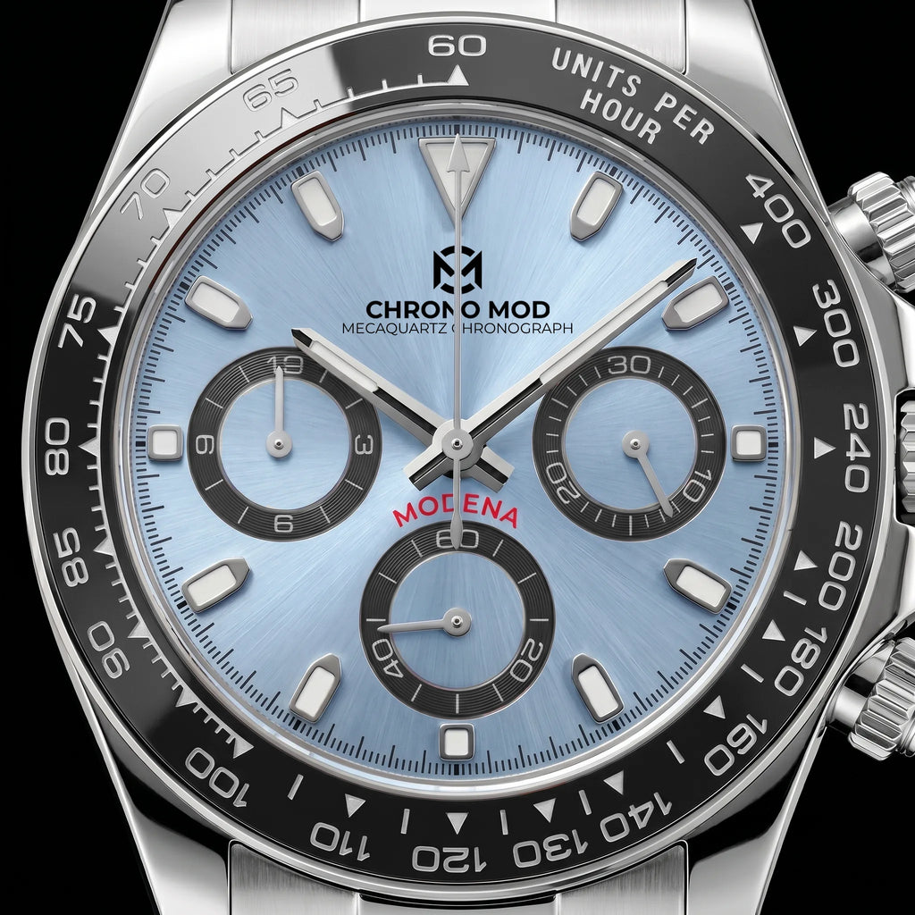 Modena – Ice Blue Chronograph