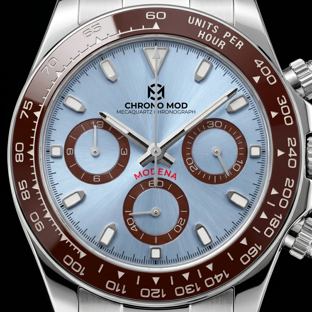 Modena – Platinum Chronograph