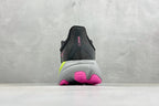 HOKA Arahi 8 Black Neon Yellow Pink Women Stability Running Shoes
