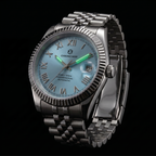 Classic Date – Light Blue Roman Dial