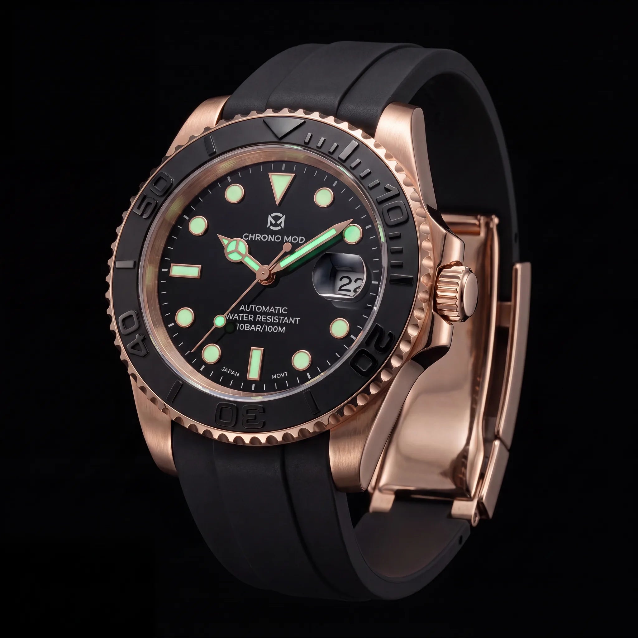 Deptmaster – Rose Gold Black