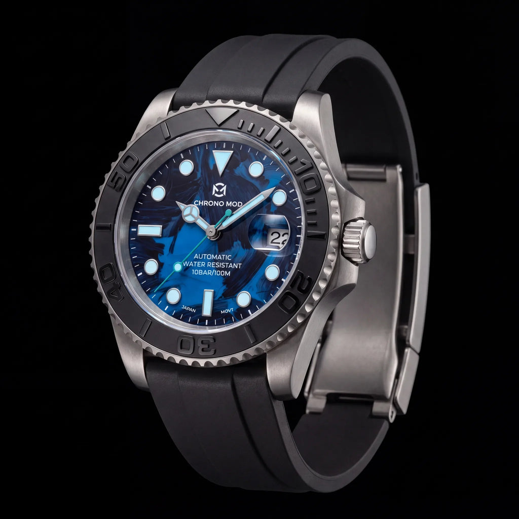 DeptMaster – Titanium Blue Diver
