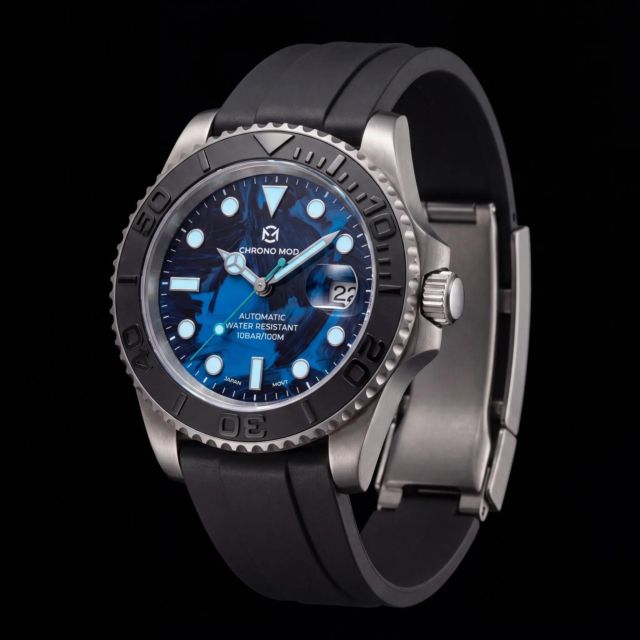 DeptMaster – Titanium Blue Diver
