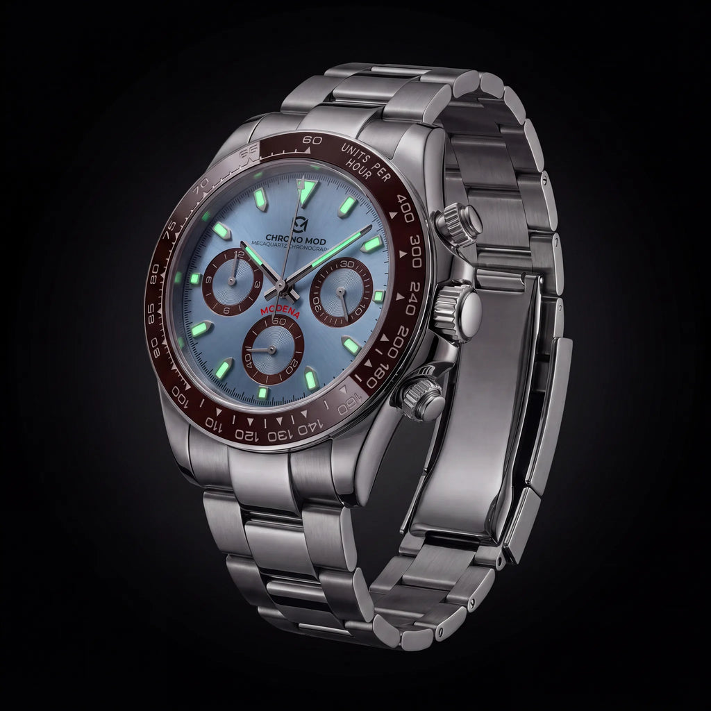 Modena – Platinum Chronograph