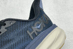 HOKA Clifton 9 Navy Gum Running Sneakers