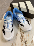 adidas Adizero Evo SL Woven "Cloud White / Blue Fusion"