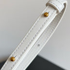 BV Mini Hop White Calfskin