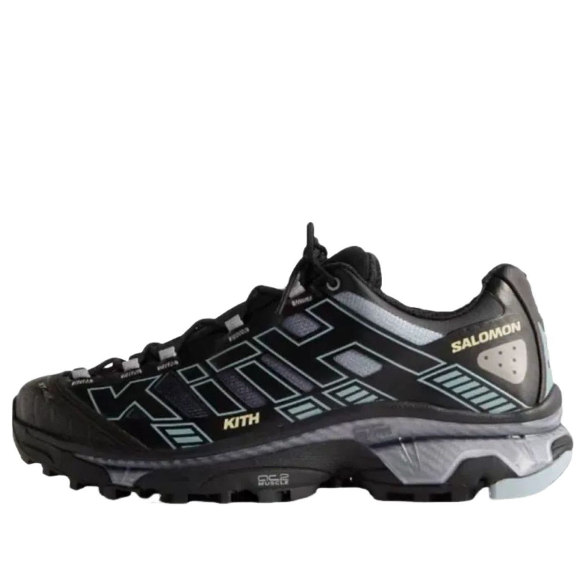 SALOMON x Kith XT-4K 'Black Alloy Blue Fog'