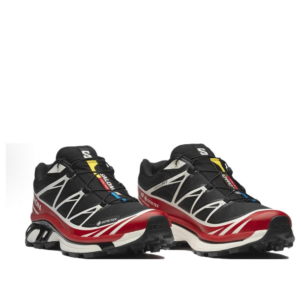 SALOMON-XT-6 Gore-Tex 'Black Flame Scarlet'