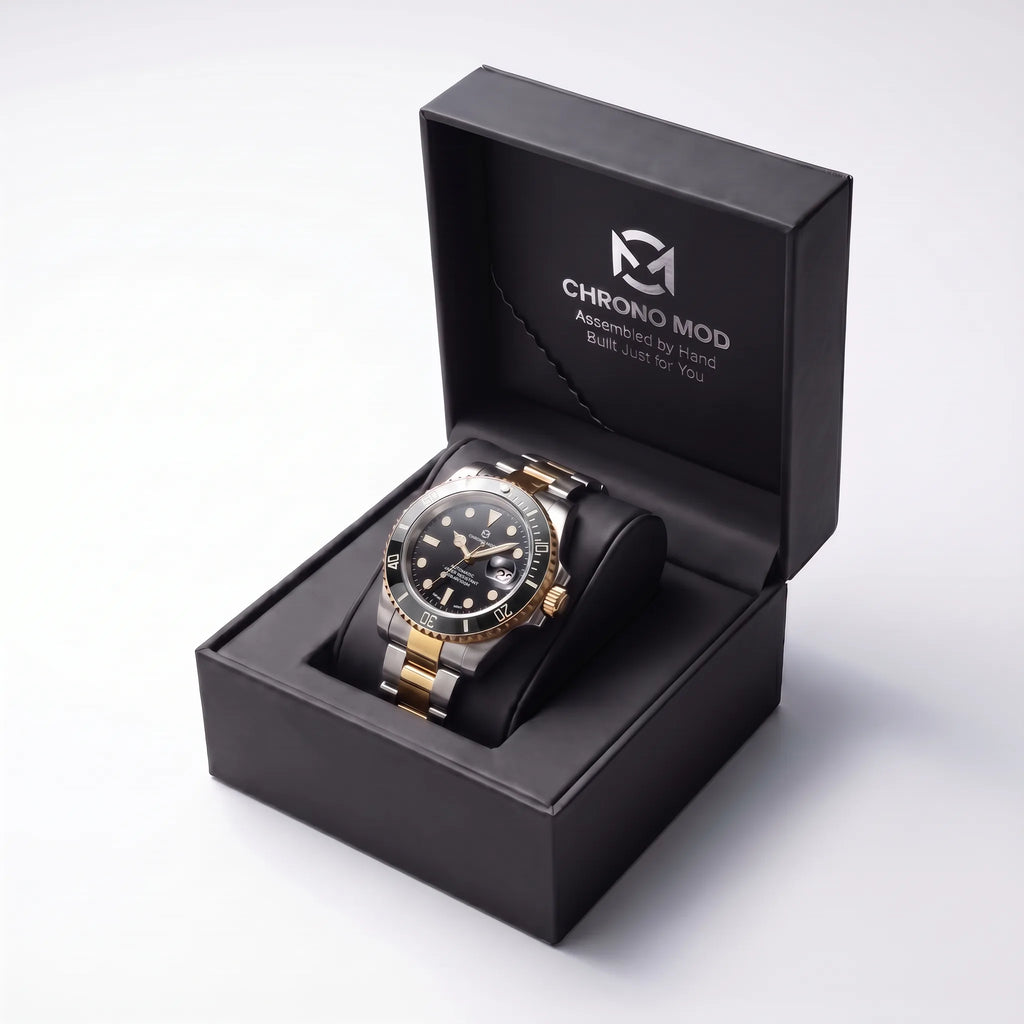 DeptMaster – Black Rolesor Gold Diver