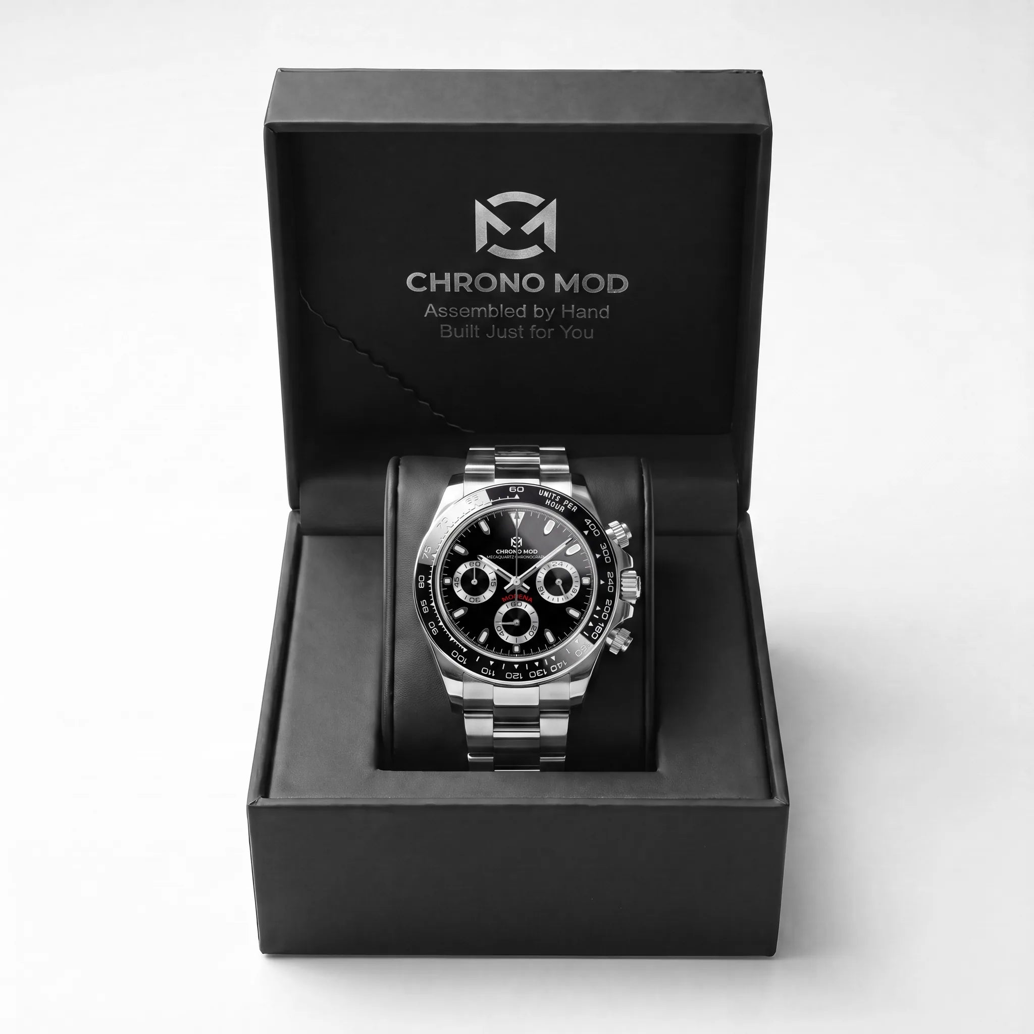 Modena – Black Chronograph