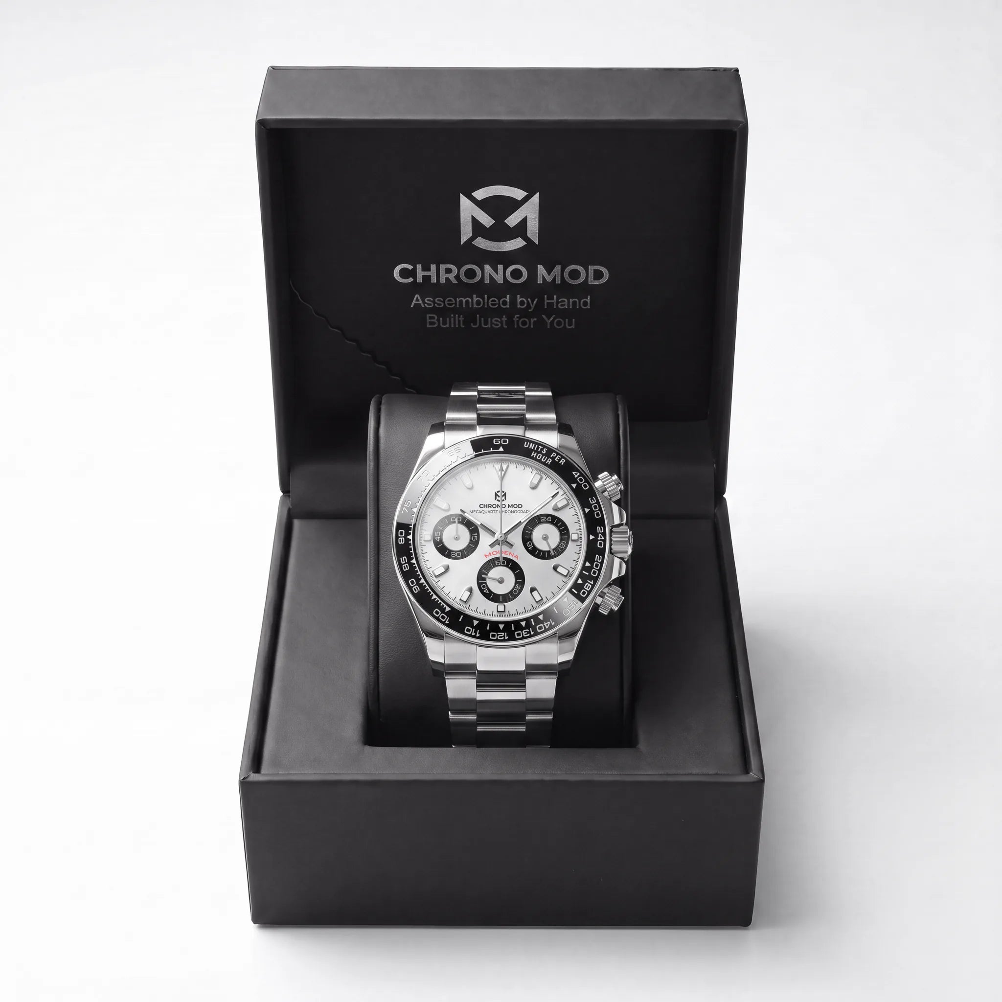 Modena – Black Panda Chronograph