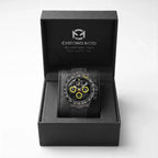 Modena – Carbon Yellow Chronograph