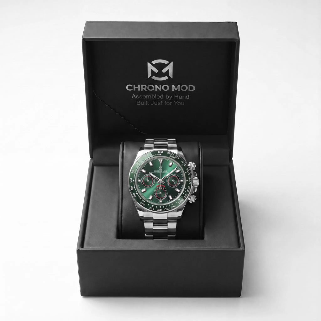Modena – Emerald Green Chronograph