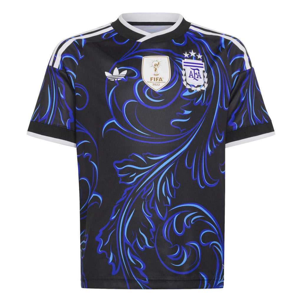 adidas 2026 Argentina Youth Stadium Away Soccer Jersey （Custom）