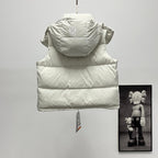 lululemon Women's Wunder Puff Water-Repellent Cropped Down Vest in White