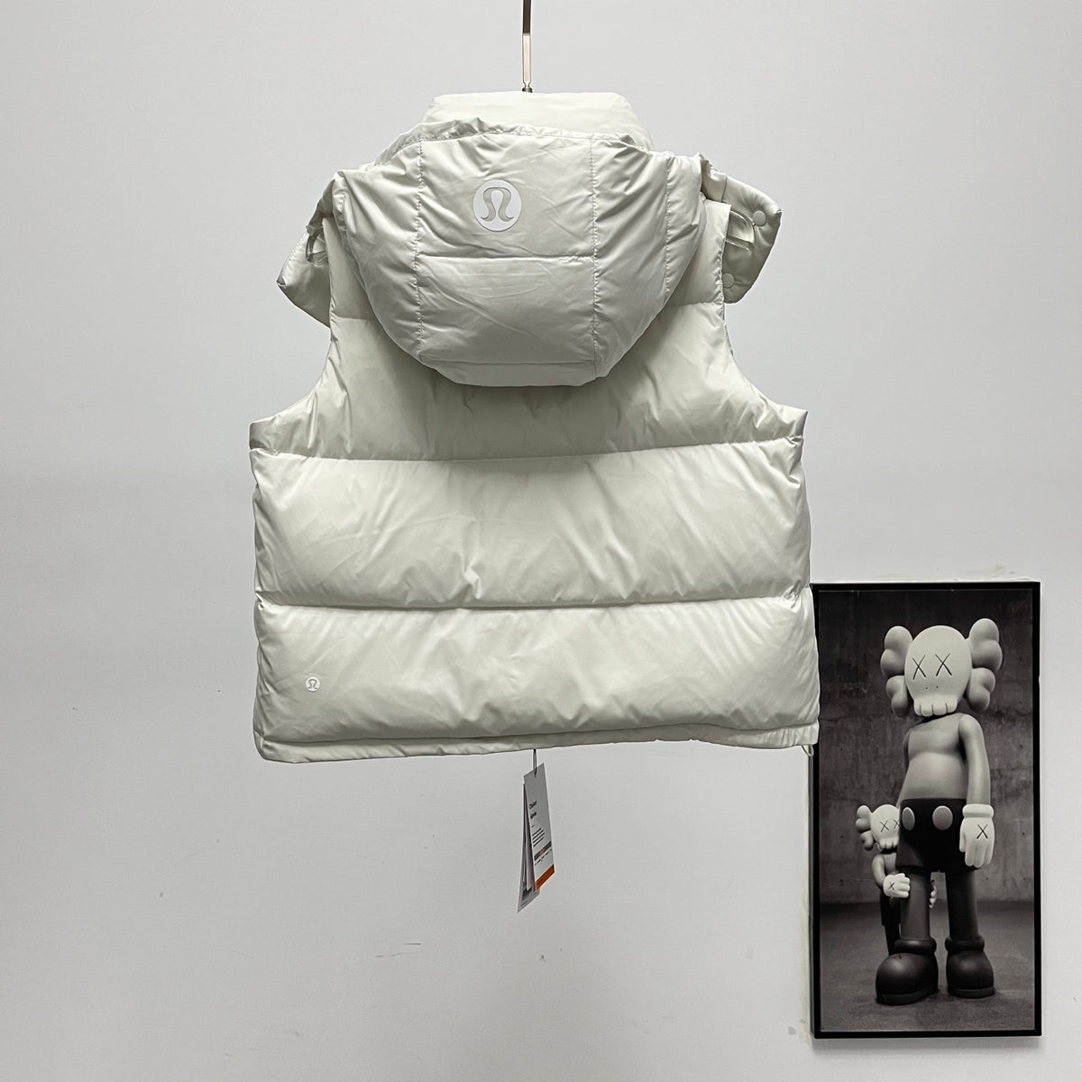 lululemon Women's Wunder Puff Water-Repellent Cropped Down Vest in White