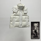 lululemon Women's Wunder Puff Water-Repellent Cropped Down Vest in White