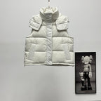 lululemon Women's Wunder Puff Water-Repellent Cropped Down Vest in White