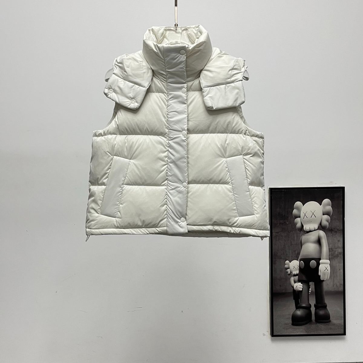 lululemon Women's Wunder Puff Water-Repellent Cropped Down Vest in White