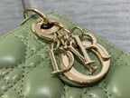 micro lady 12 green lambskin ghw