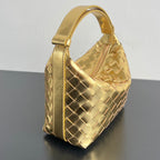 WALLACE 22 BAG GOLD METALIC CALFSKIN