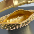 WALLACE 22 BAG GOLD METALIC CALFSKIN