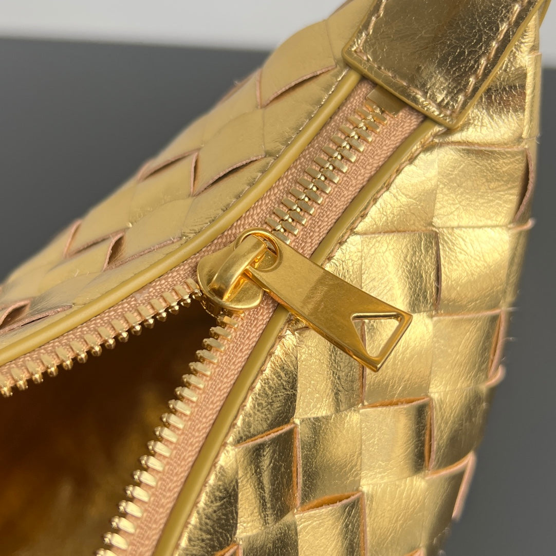 WALLACE 22 BAG GOLD METALIC CALFSKIN